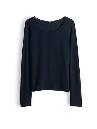 SOMEDAY | Camiseta de manga larga KIROSA SOFT LONG | dunkelblau